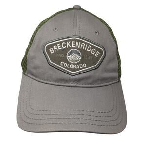 Brecken Ridge Colorado Strapback Trucker Hat Multicolor One Size Camp David